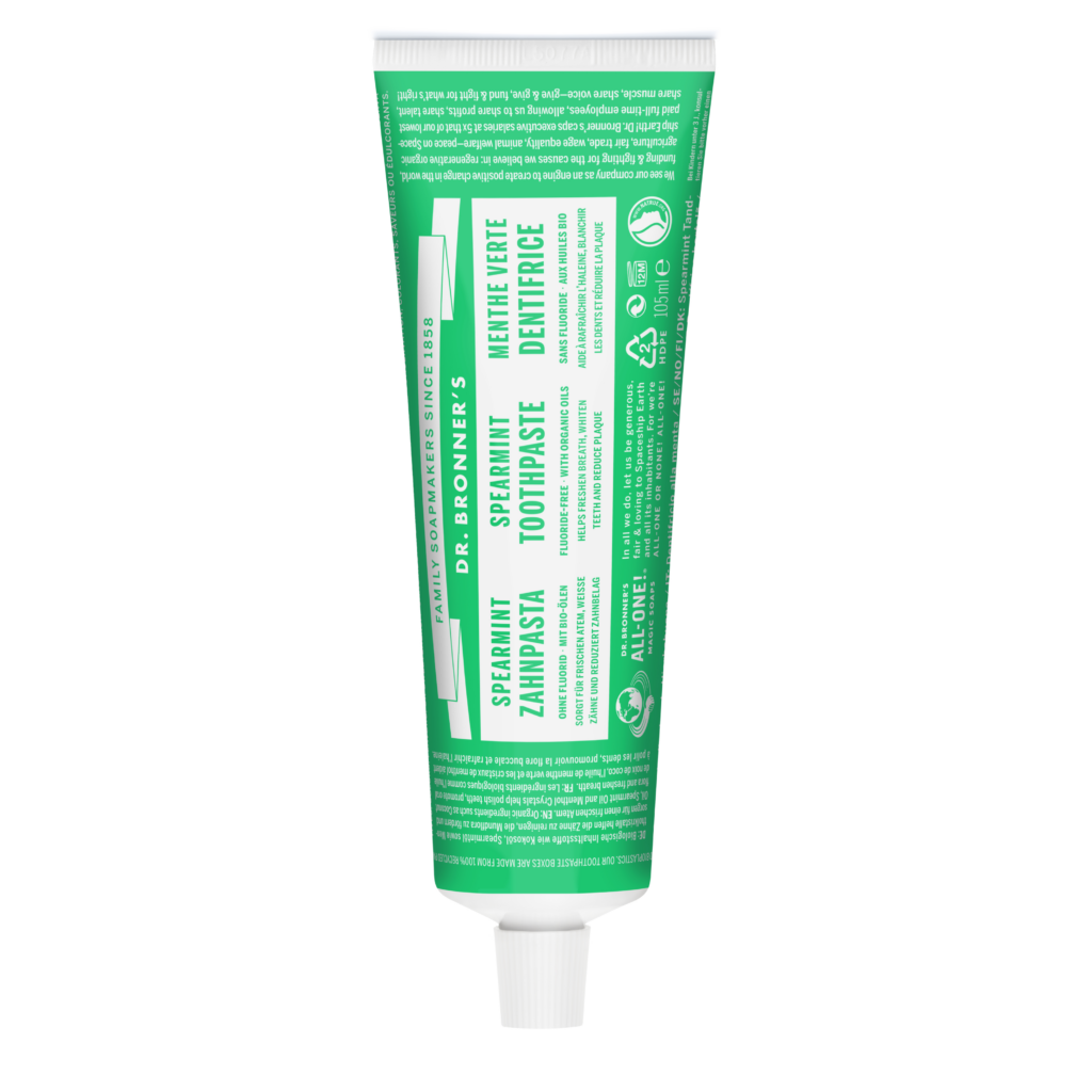 Dr. Bronner´s AllOne Organic Spearmint Toothpaste Pisielu epood